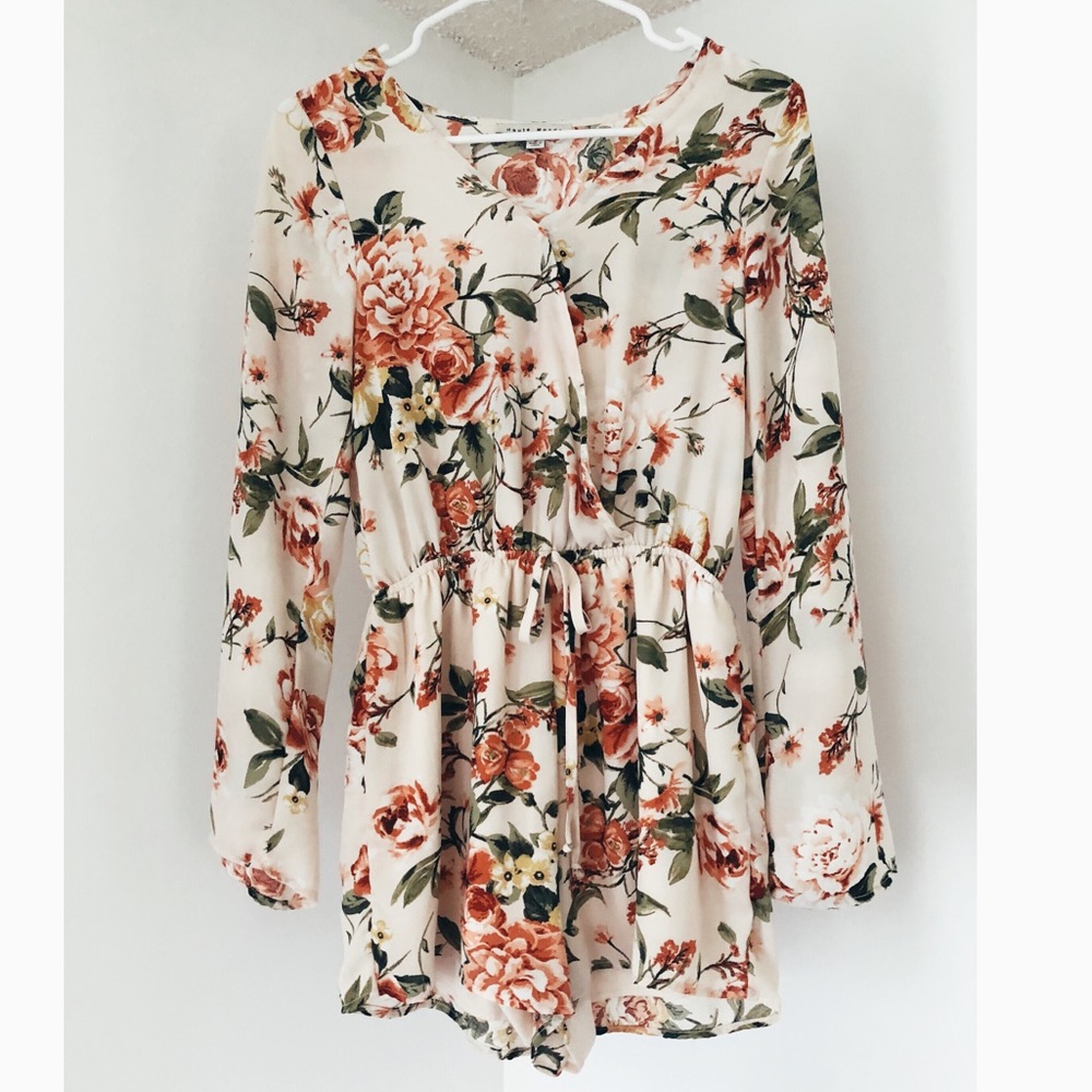 Floral romper - Picture 1 of 3